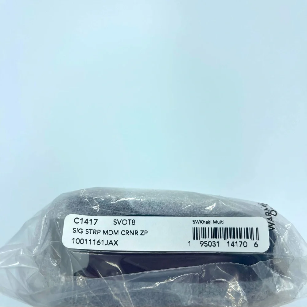 Coach Medium Corner Zip Wallet Signature Canvas NWT - Picture 9 of 10